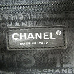 Chanel 2.55 Women's Leather,Tweed Shoulder Bag Black,Gray,White