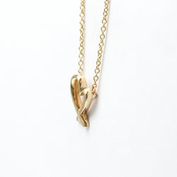 Tiffany Loving Heart Pink Gold (18K) No Stone Women,Men Fashion Pendant Necklace (Pink Gold)