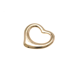 Tiffany Open Heart Pink Gold (18K) No Stone Women's Elegant Pendant Necklace (Pink Gold)
