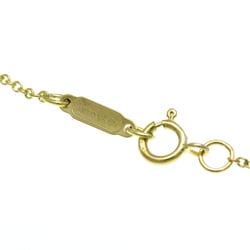 Tiffany X (Kiss) Yellow Gold (18K) No Stone Women's Fashion Pendant Necklace (Gold)