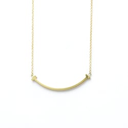 Tiffany Smile Yellow Gold (18K) No Stone Men,Women Fashion Pendant Necklace (Yellow Gold)