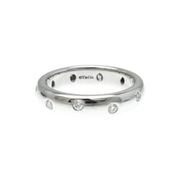 Tiffany Dots Diamond Ring Platinum Fashion Diamond Band Ring Silver