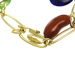 Tiffany Open Heart Beans Teardrop Round Eternal Circle Bracelet Yellow Gold (18K) Crystal,Lapis Lazuli Charm Bracelet Gold