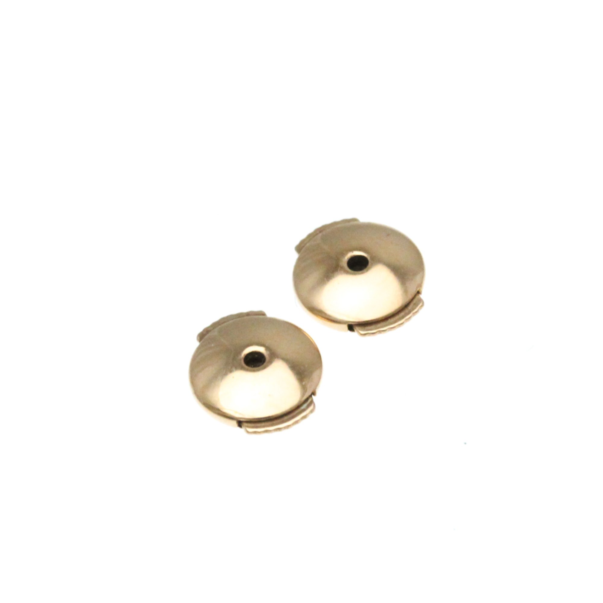 Cartier Mini Love Earrings No Stone Pink Gold (18K) Half Hoop Earrings Pink Gold