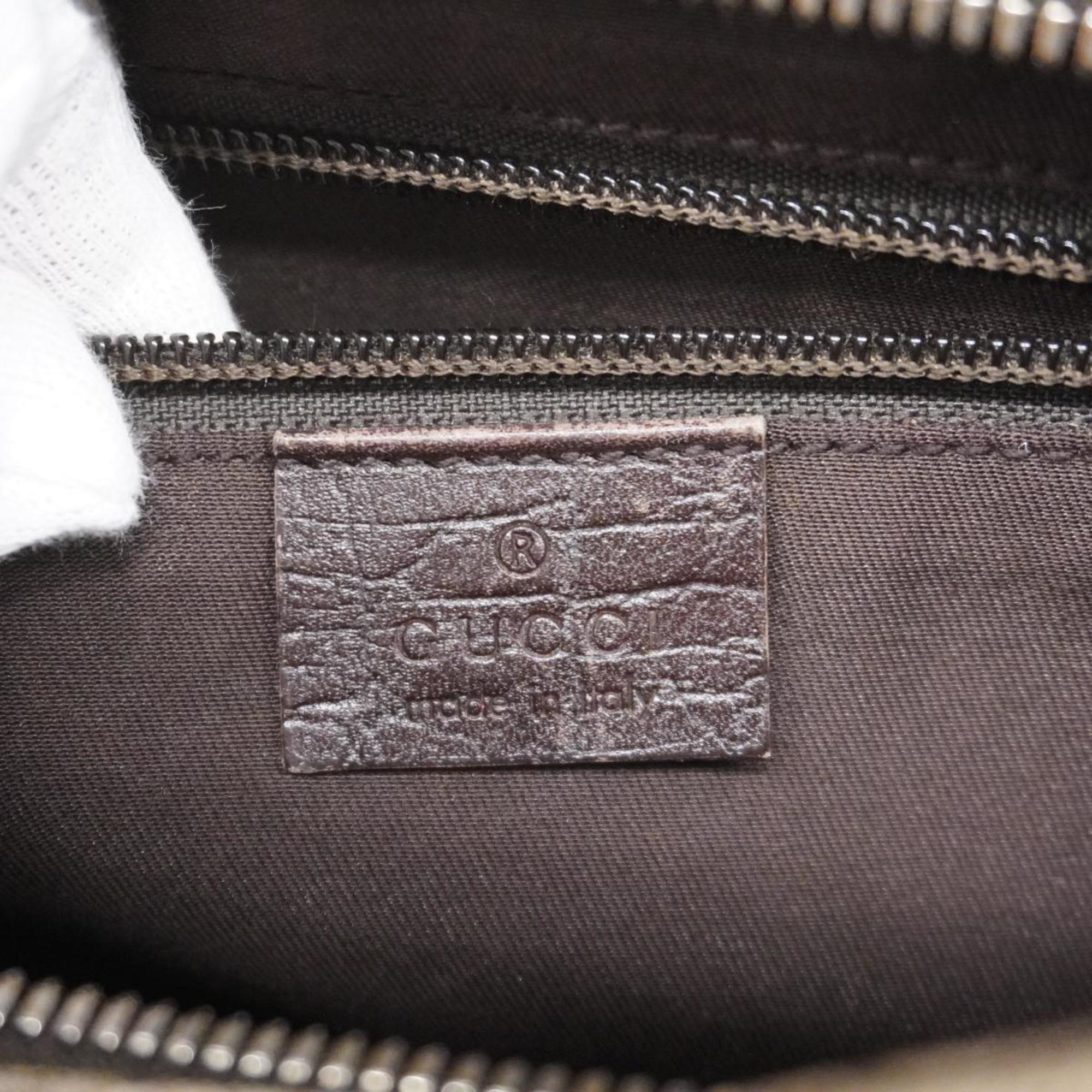Gucci Shoulder Bag GG Supreme 114531 Brown Women's