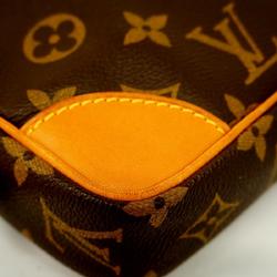 Louis Vuitton Clutch Bag Monogram Marly Dragonne PM M51827 Brown Women's