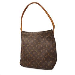 Louis Vuitton Tote Bag Monogram Looping GM M51145 Brown Women's