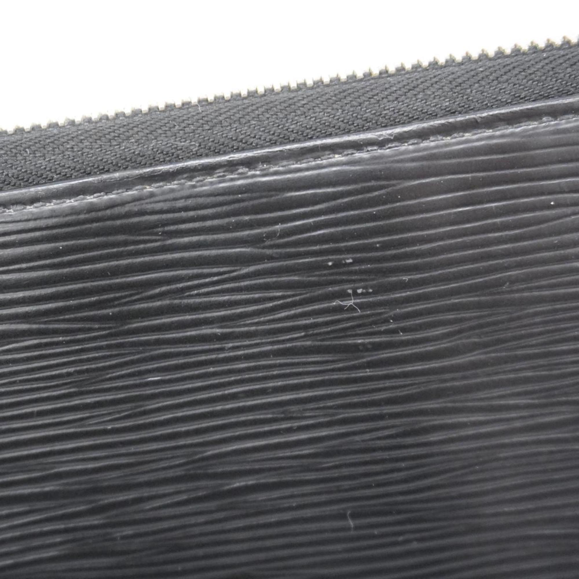 Louis Vuitton Long Wallet Epi Zippy M60072 Noir Men's Women's