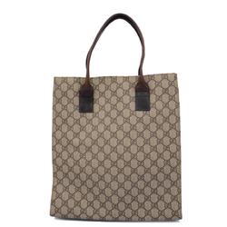 Gucci Tote Bag GG Supreme 91249 Brown Women's