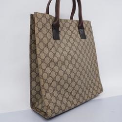 Gucci Tote Bag GG Supreme 91249 Brown Women's