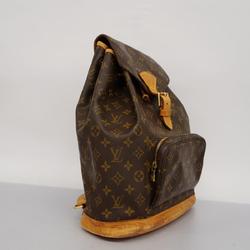 Louis Vuitton Backpack Monogram Montsouris M51135 Brown Women's