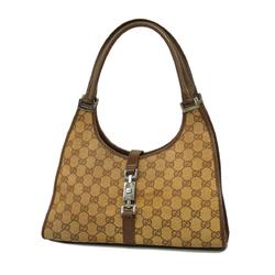 Gucci Handbag GG Canvas Jackie 002 1067 Brown Women's