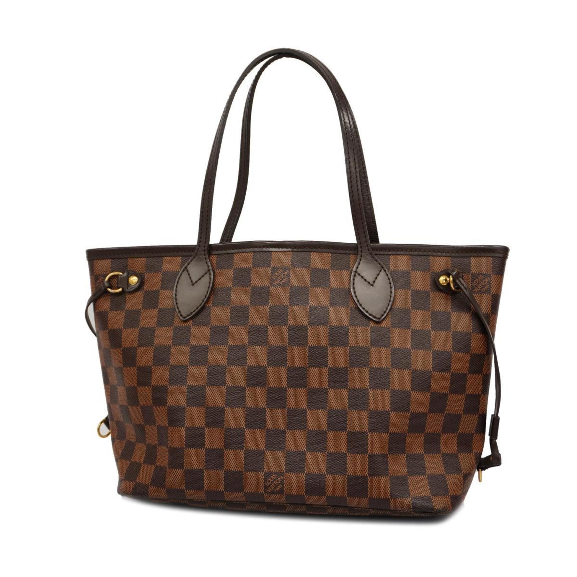 Louis Vuitton Tote Bag Damier Neverfull PM N51109 Ebene Women's