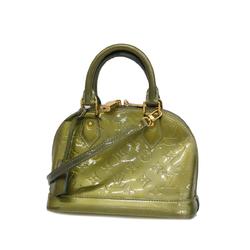 Louis Vuitton Handbag Vernis Alma BB M91557 Givre Ladies