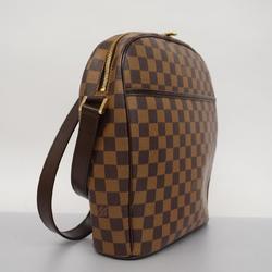 Louis Vuitton Shoulder Bag Damier Ipanema GM N51292 Ebene Ladies