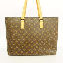 Louis Vuitton Tote Bag Monogram Luco M51155 Brown Ladies