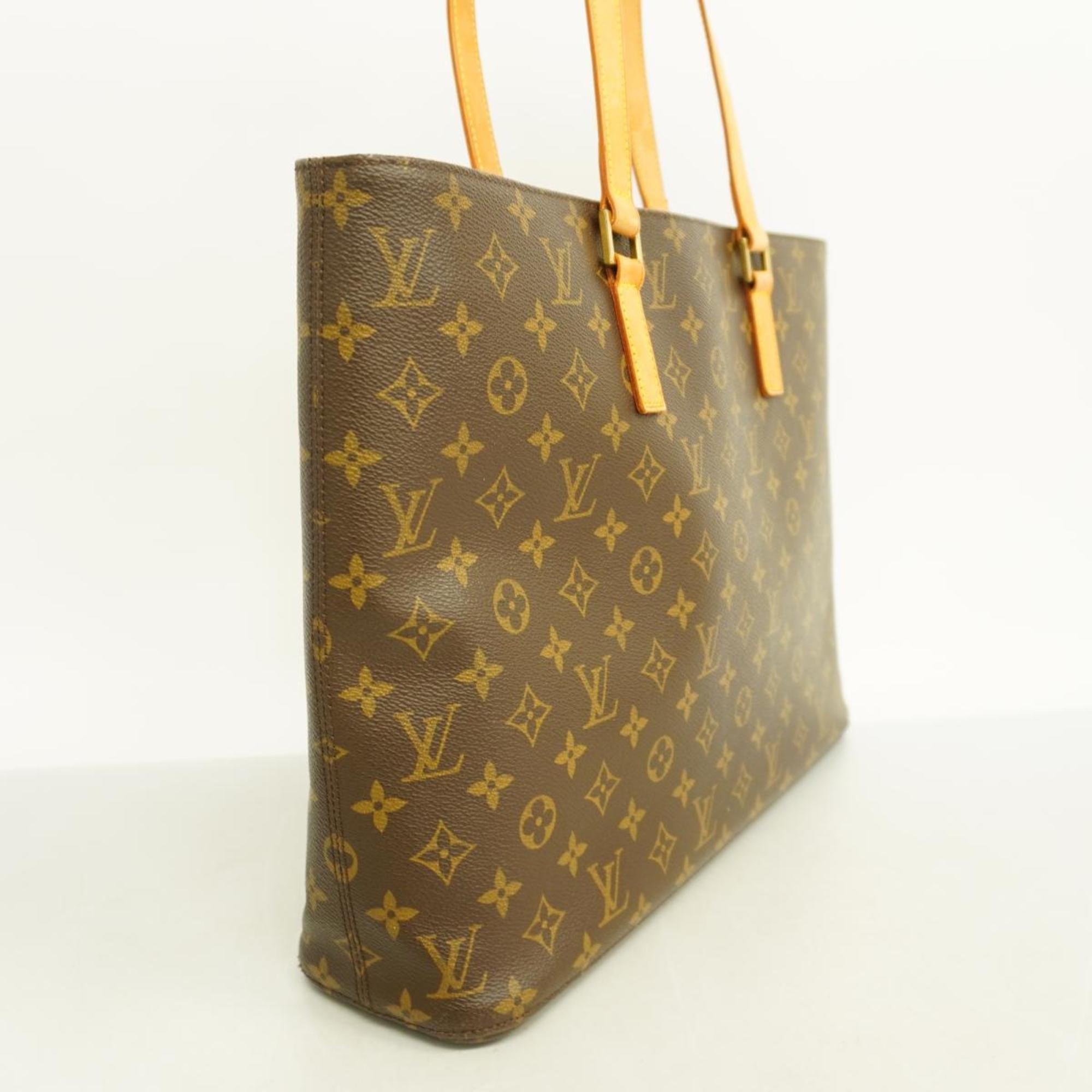 Louis Vuitton Tote Bag Monogram Luco M51155 Brown Ladies