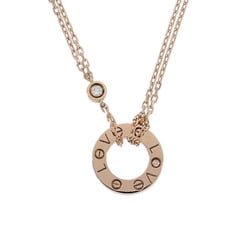Cartier Love Necklace Pendant 2 Diamonds B7224509 Women's