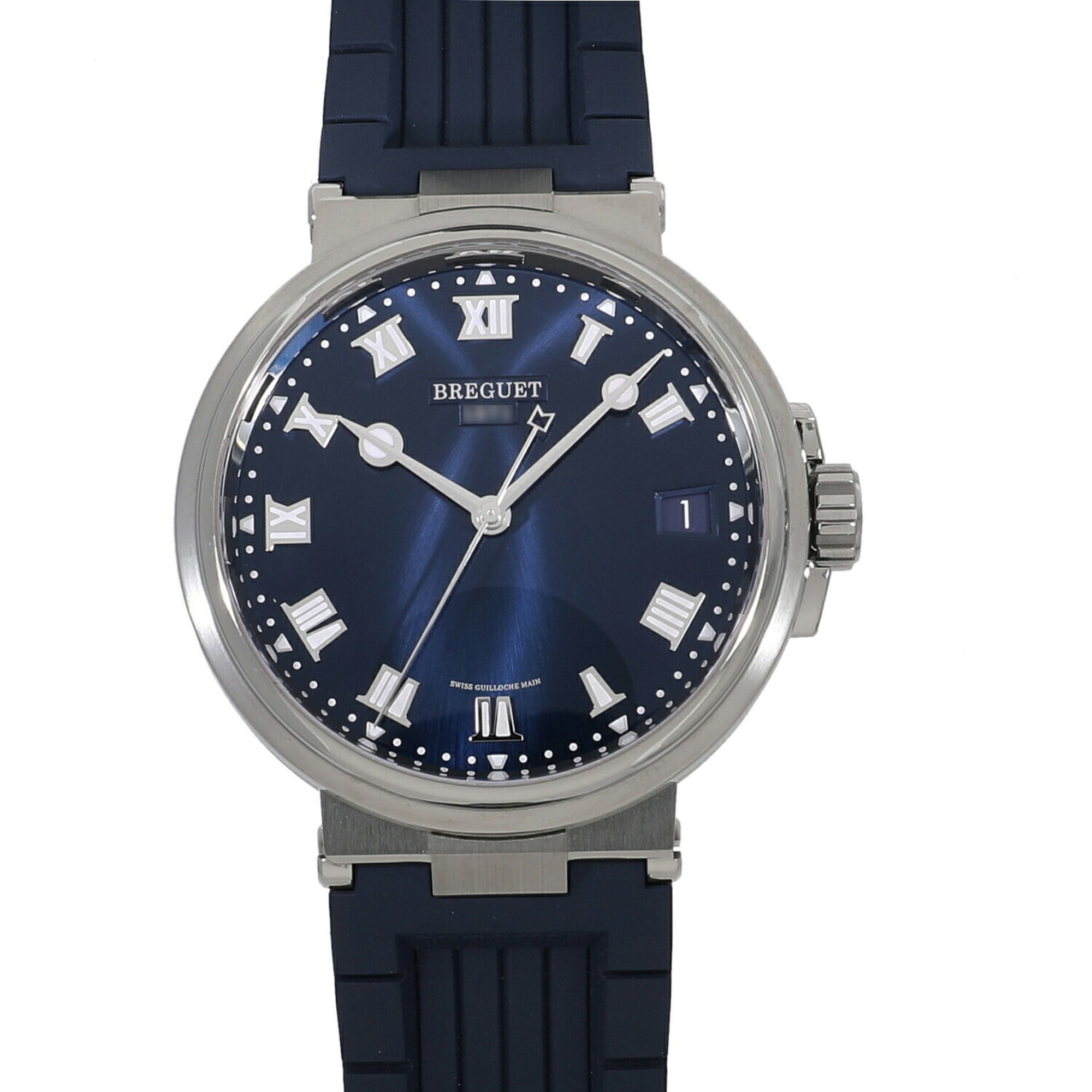 Breguet Marine 5517 5517TI/Y1/5ZU Blue Men's Watch