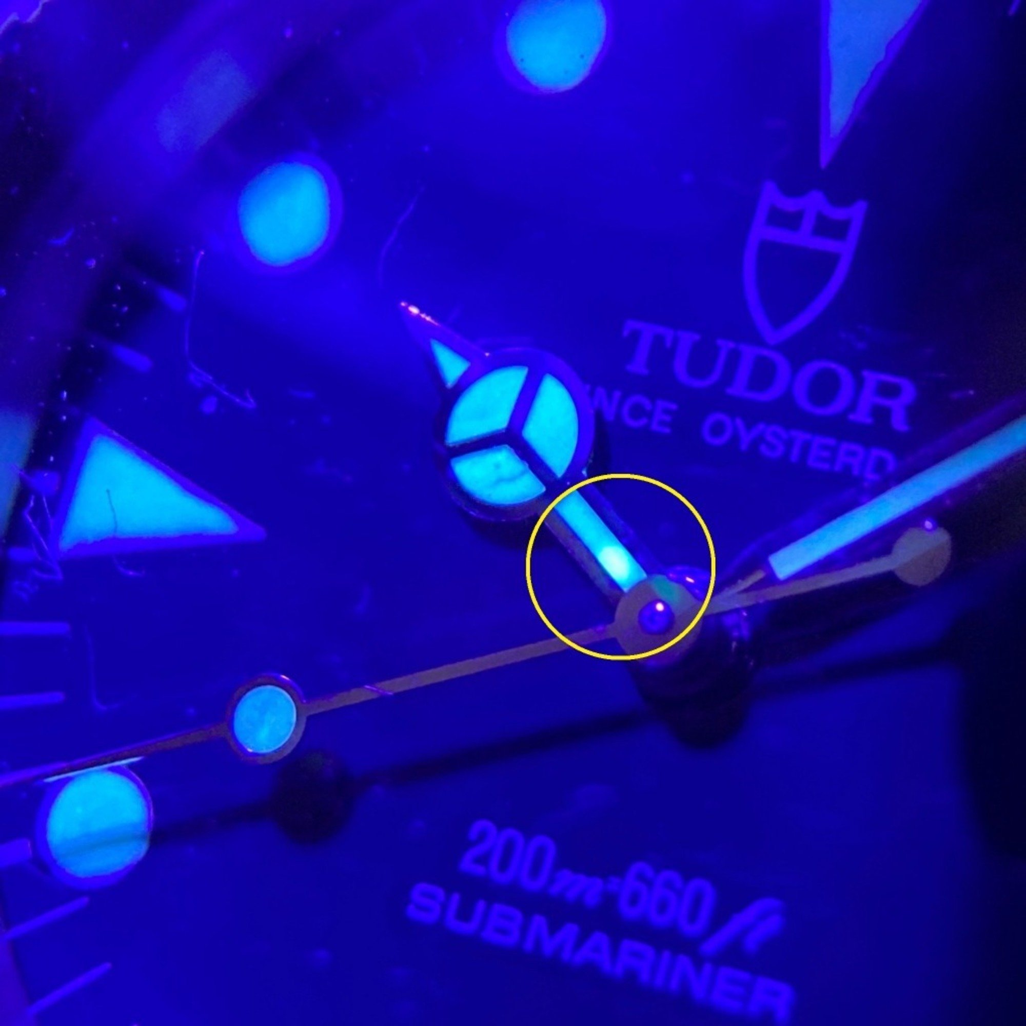 Tudor Submariner Blue Men's Watch