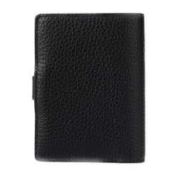 LOUIS VUITTON Louis Vuitton LV Vertical CP Wallet Bi-fold M81561 Taurillon Leather Black