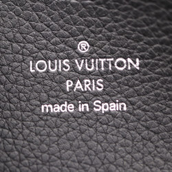 LOUIS VUITTON Louis Vuitton Zippy Lockme Long Wallet M62622 Calf Leather Black Round LV