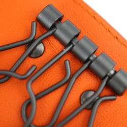 BOTTEGA VENETA Bottega Veneta 4-ring key case Intrecciato 339336 Leather Orange