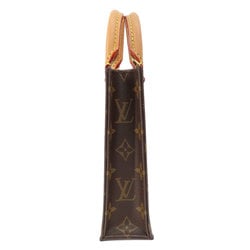 Louis Vuitton M81295 Petite Sac Plat Monogram Shoulder Bag Canvas Women's LOUIS VUITTON