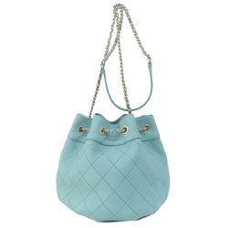 Chanel Matelasse Bucket Bag Shoulder Calfskin Women's CHANEL
