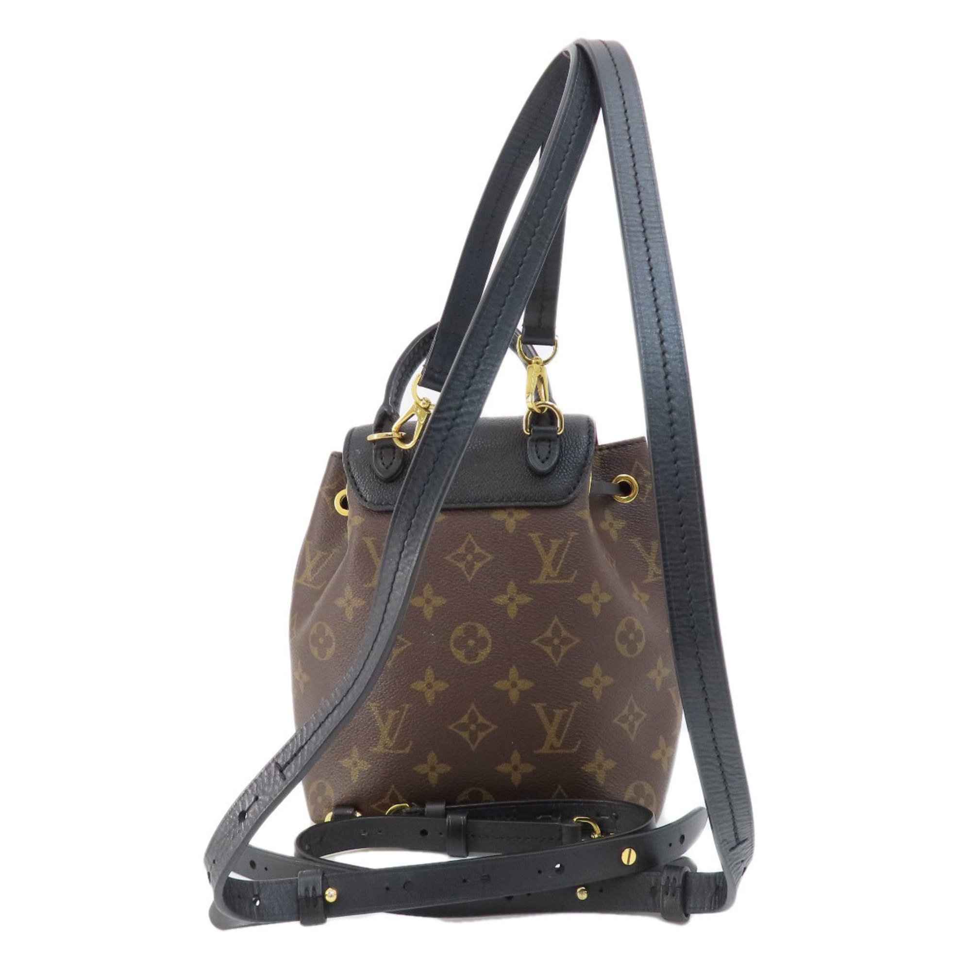 Louis Vuitton M45516 Montsouris BB Monogram Backpack/Daypack Canvas Women's LOUIS VUITTON