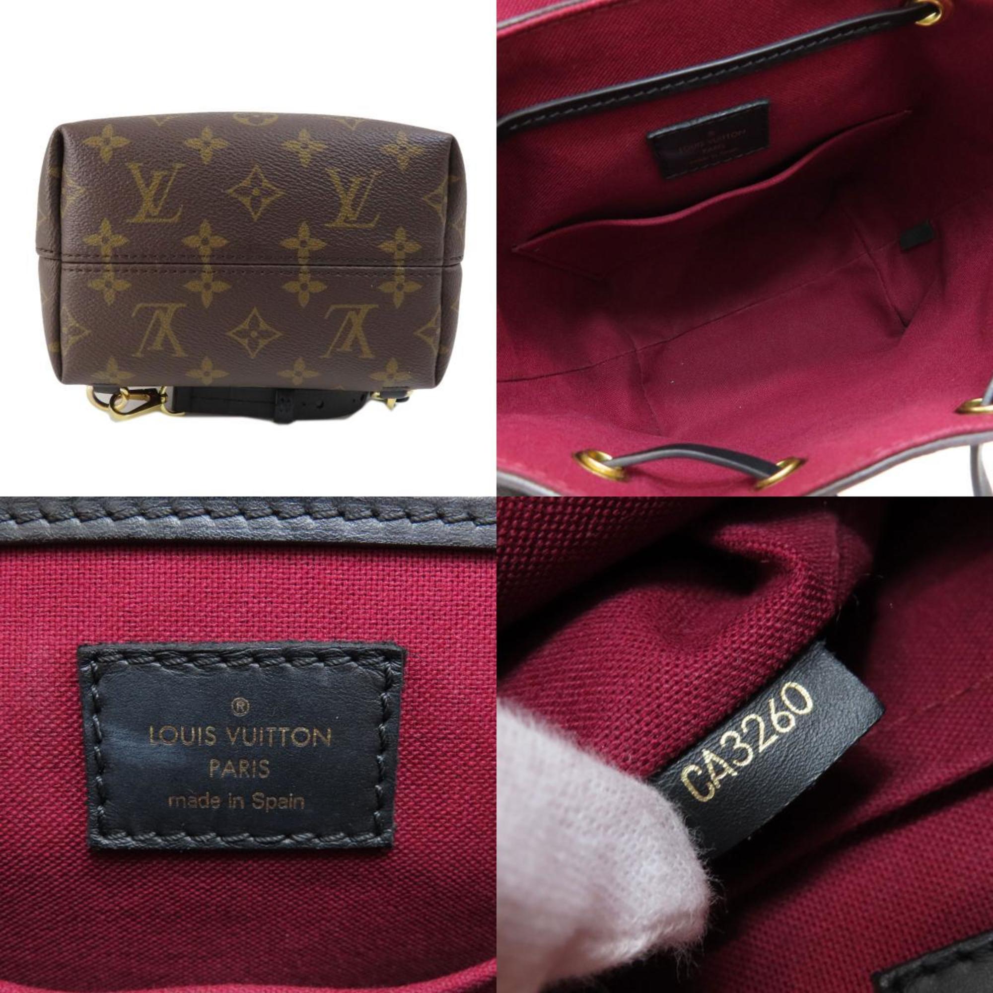 Louis Vuitton M45516 Montsouris BB Monogram Backpack/Daypack Canvas Women's LOUIS VUITTON