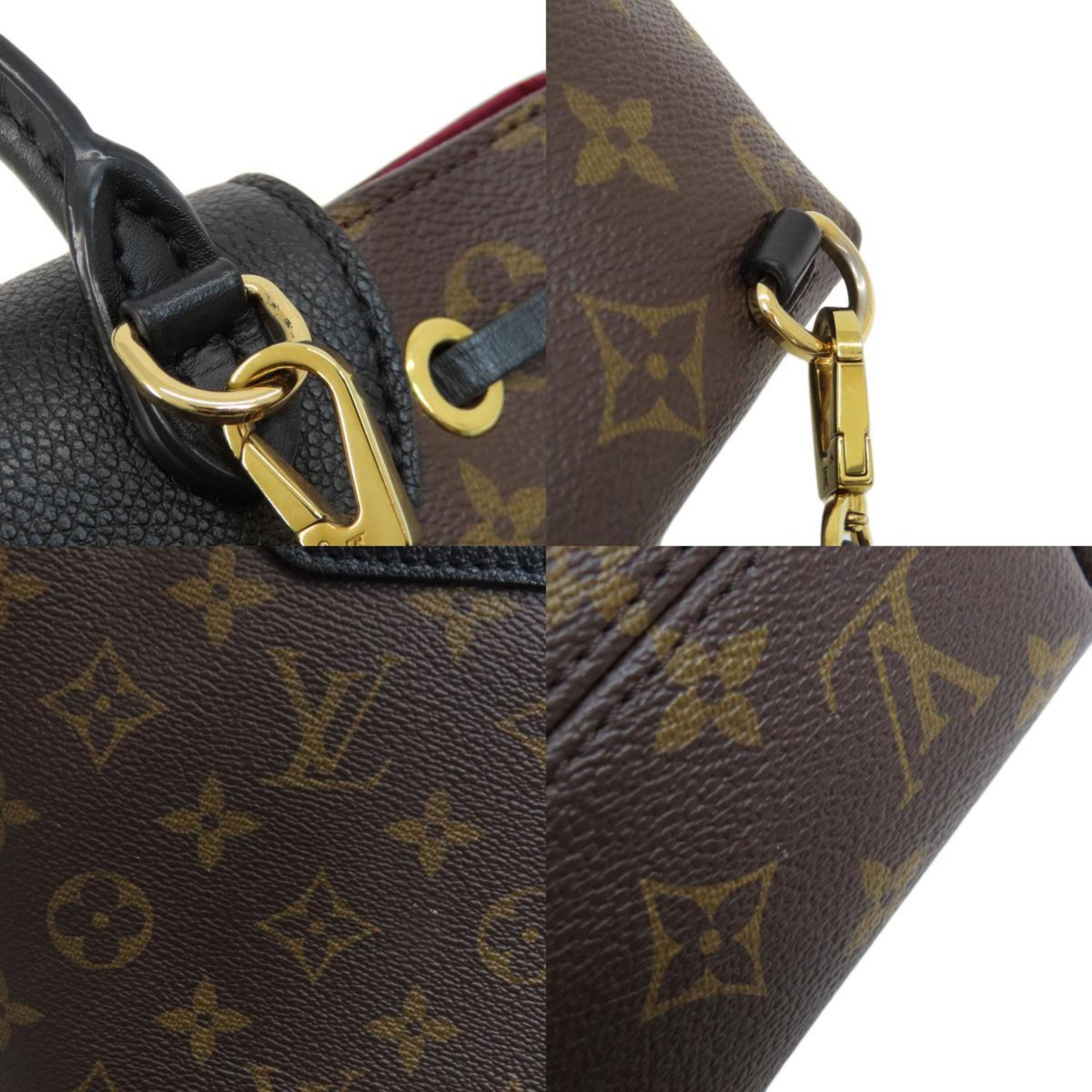 Louis Vuitton M45516 Montsouris BB Monogram Backpack/Daypack Canvas Women's LOUIS VUITTON