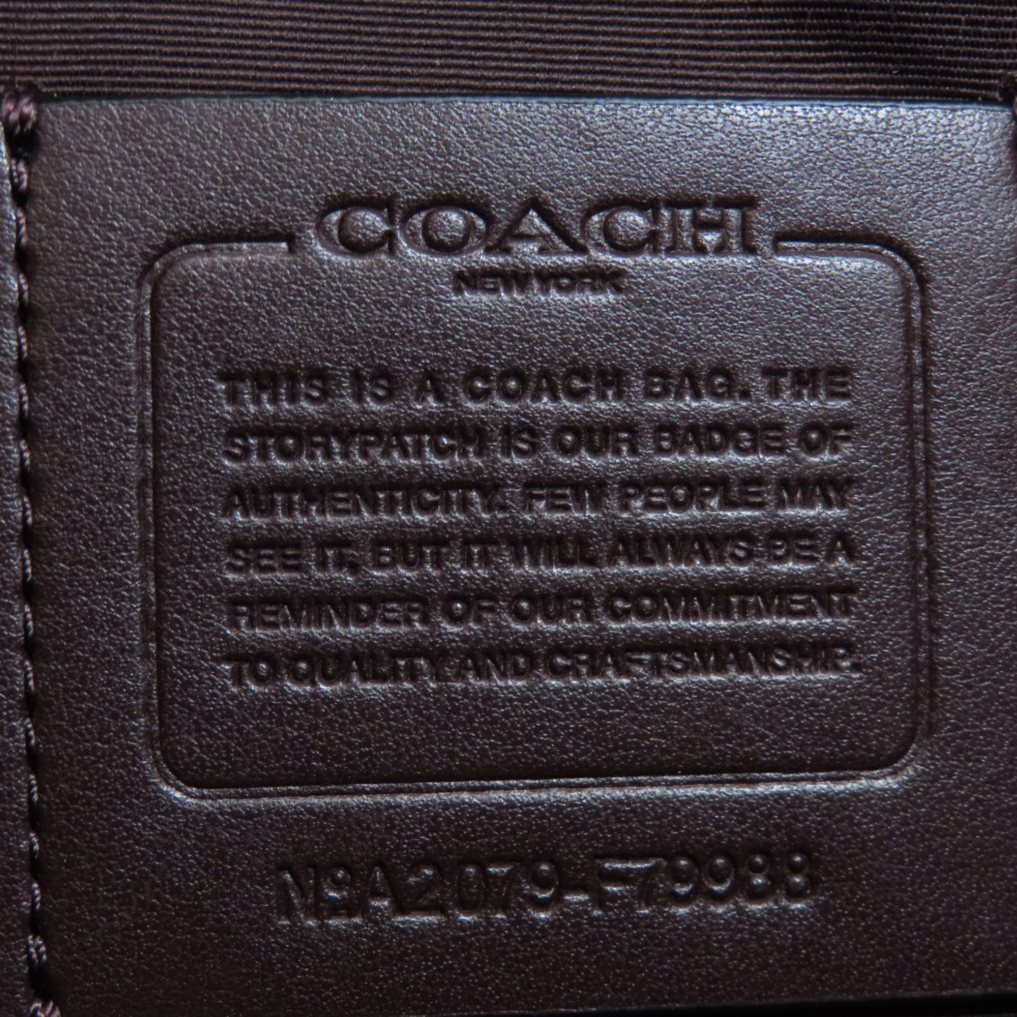 Coach F79988 Tote Bag Leather Women's COACH