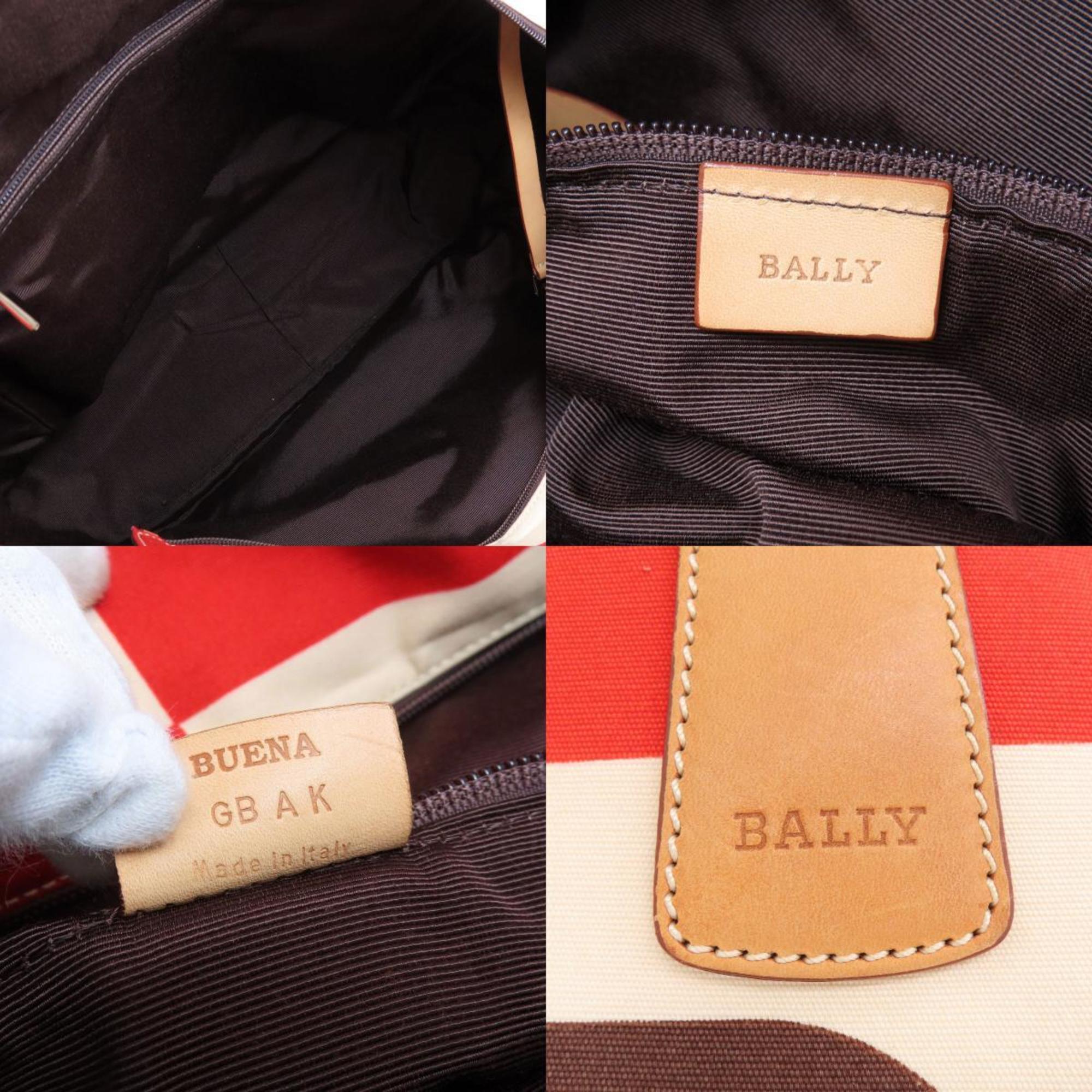 BALLY Tote Bag Canvas Women's