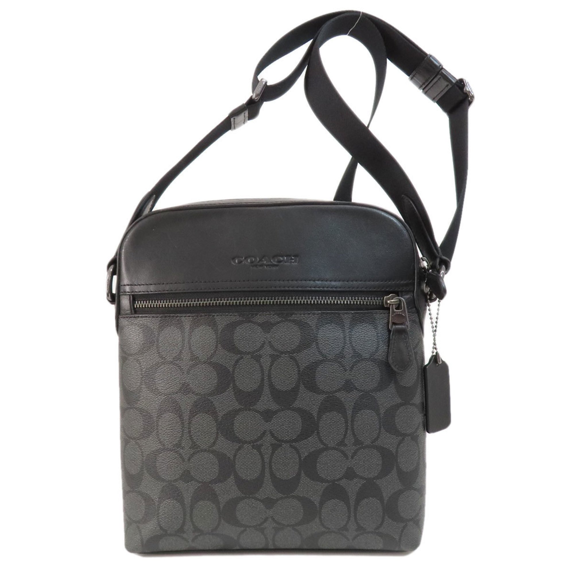 Coach 4010 Signature Shoulder Bag PVC Women's COACH