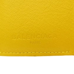 Balenciaga 391446 Compact Wallet Paper Bi-fold Calfskin Women's BALENCIAGA