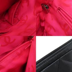 CHANEL Cambon Line Shoulder Bag Calfskin Women's