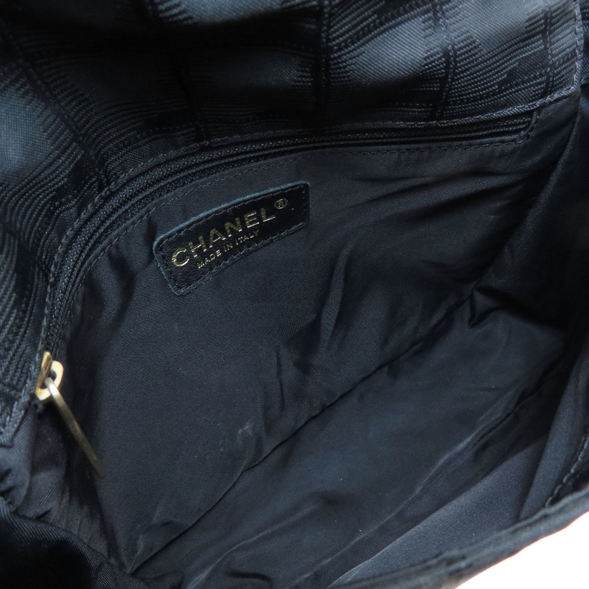 Chanel New Travel Line Body Bag Nylon Jacquard Women's CHANEL