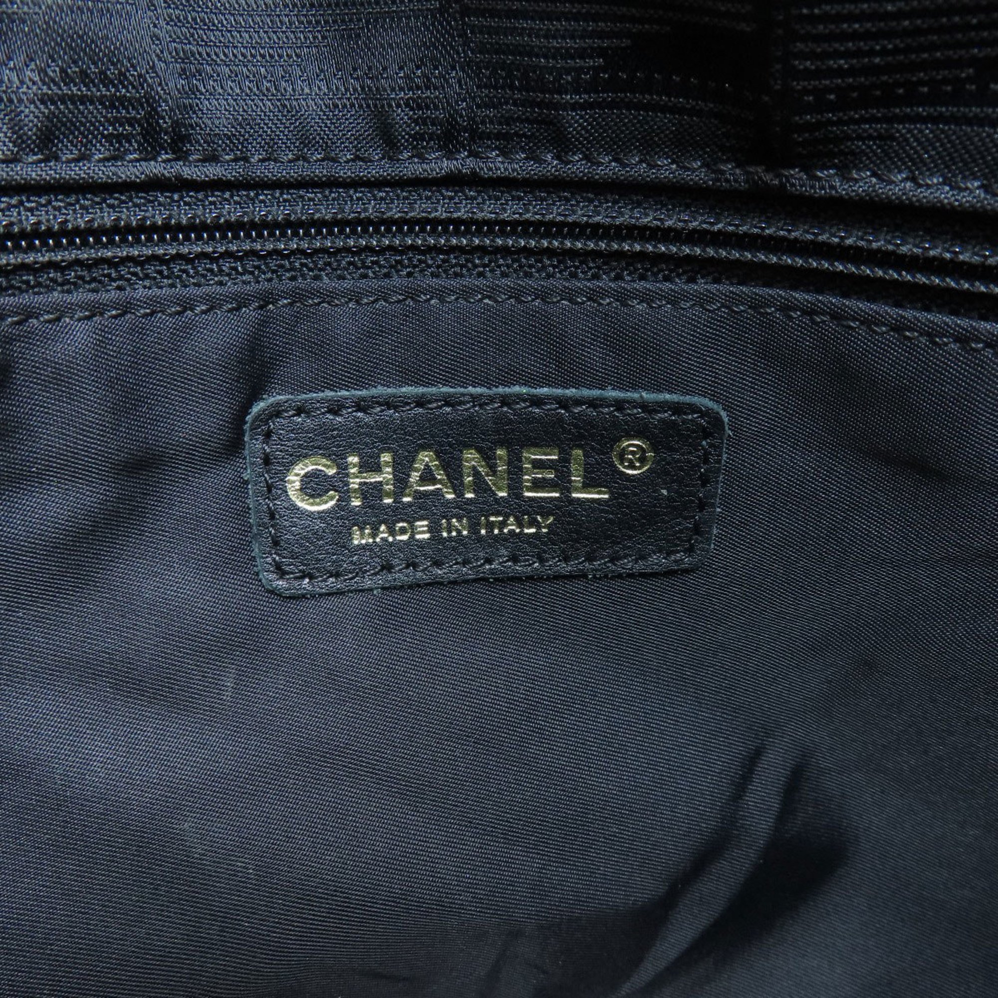 Chanel New Travel Line Body Bag Nylon Jacquard Women's CHANEL
