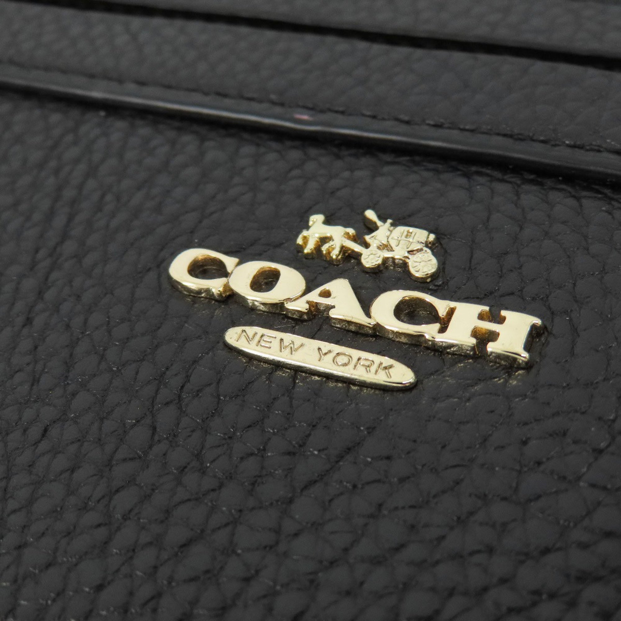 Coach F54687 Metal Tote Bag Leather Women's COACH
