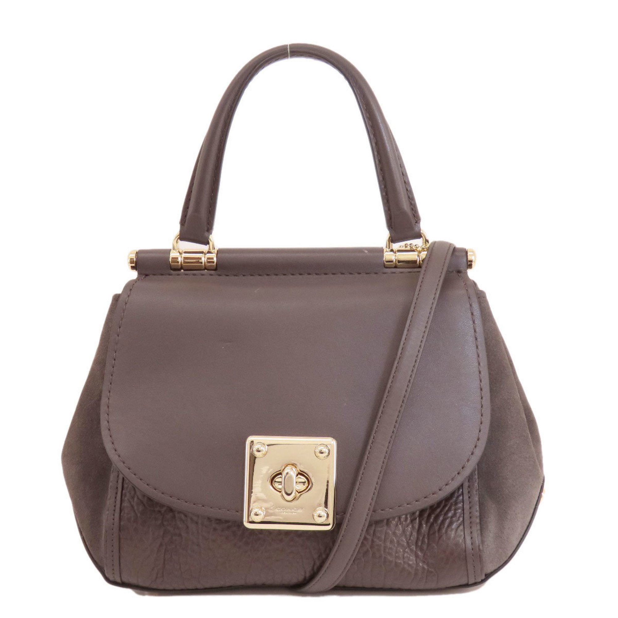 Coach 38388 Shoulder Bag Leather Women's COACH