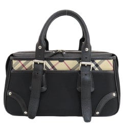 Burberry Nova Check Handbag Leather/Canvas Women's BURBERRY