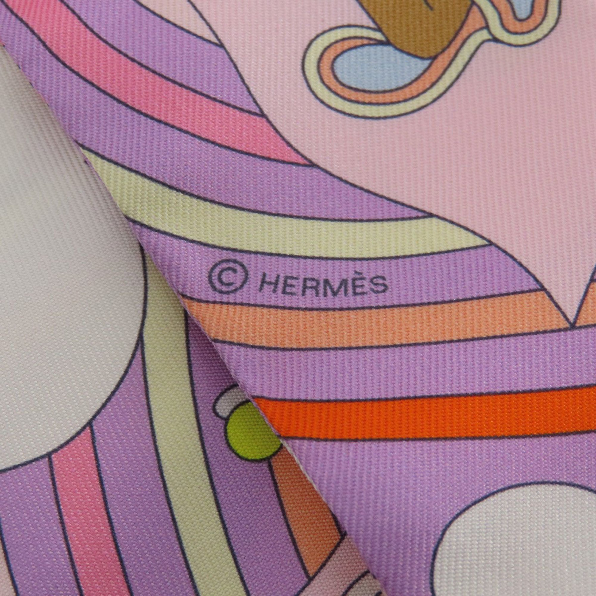 Hermes Twilly Scarf Silk Women's HERMES