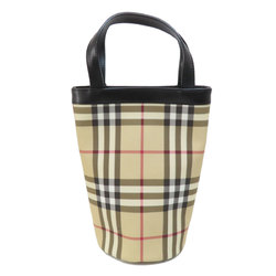 Burberry Nova Check Handbag PVC Women's BURBERRY