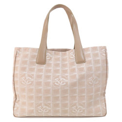 Chanel New Travel Line Tote Bag Nylon Jacquard Women's CHANEL