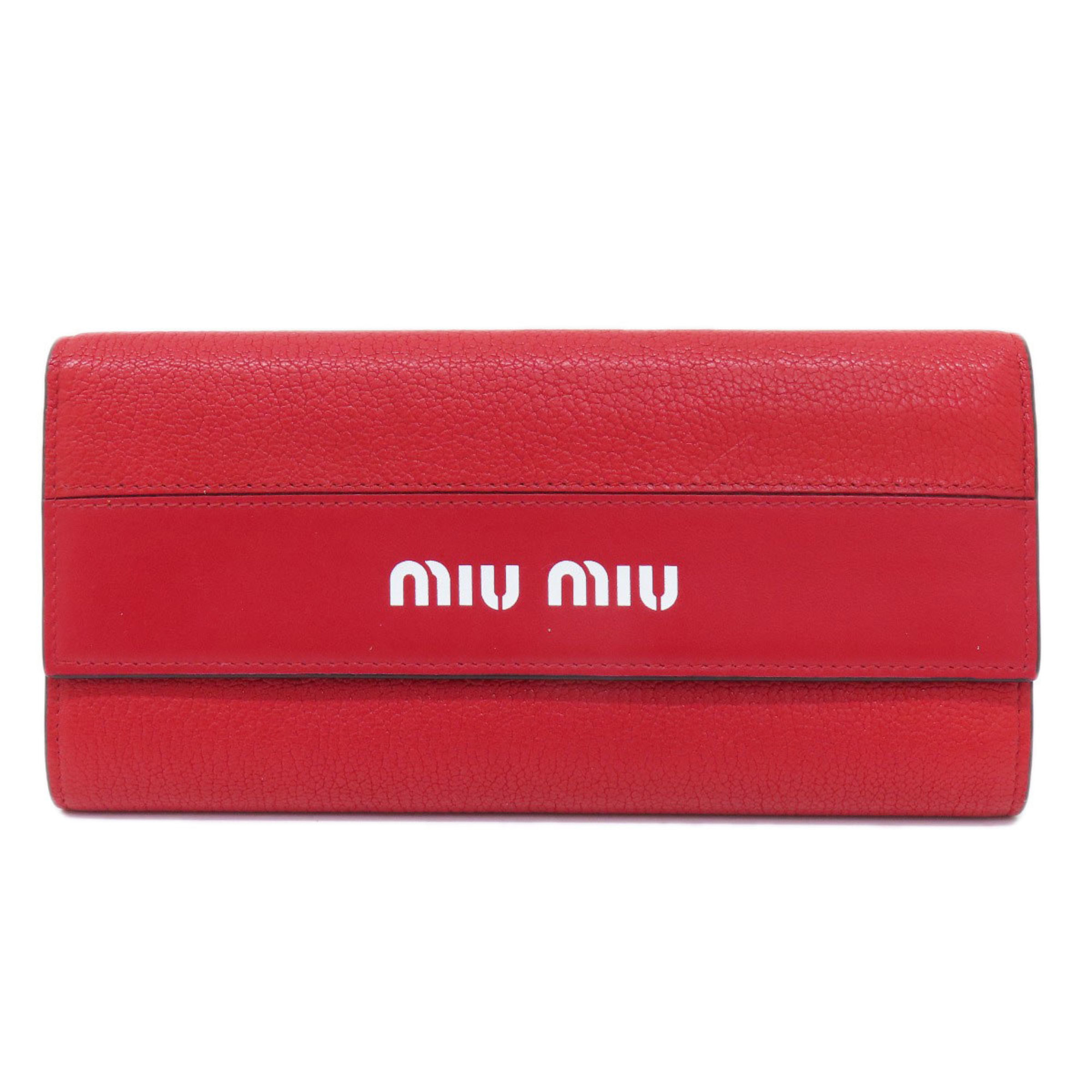 Miu Miu Miu long wallet leather ladies MIUMIU