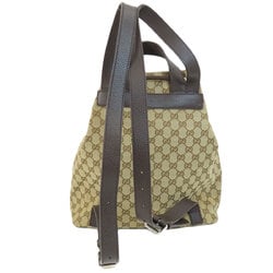 GUCCI 449175 GG Outlet Backpack/Daypack Canvas Women's