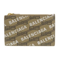 Balenciaga 640535 motif coin case in calf leather for women BALENCIAGA
