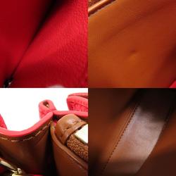 Kate Spade Ribbon Motif Handbag Leather Women's