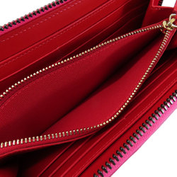 Christian Louboutin Round Studs Long Wallet Leather Women's